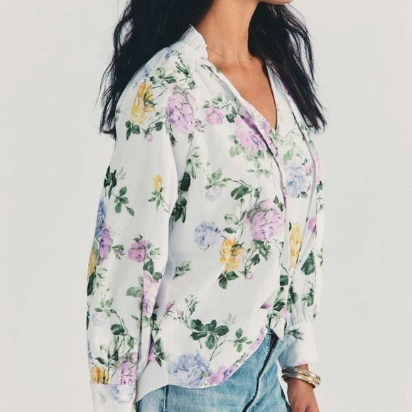 LoveShackFancy Willow Corduroy top - Picture 2 of 9